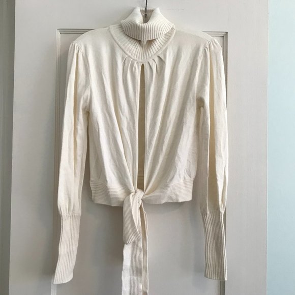 Catherine Malandrino | Turtleneck Sweater with Cutout - Picture 1 of 10
